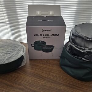 Journeyman Cooler & Grill Combo in Green **NEW**